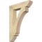 Ekena Millwork Imperial Slat Rough Sawn Bracket, Douglas Fir, 6"W x 30"D x 42"H BKT06X30X42IMP06RDF - alternate 1
